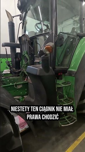 John Deere 6150R – just the frame, no dynamo 😉 What's next for the engine and repair of this trac...