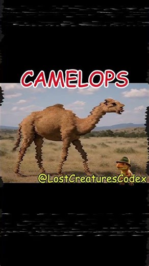 Camelops Codex @LostCreaturesCodex #dinosaur #extinctcreatures #fossils #facts #animals