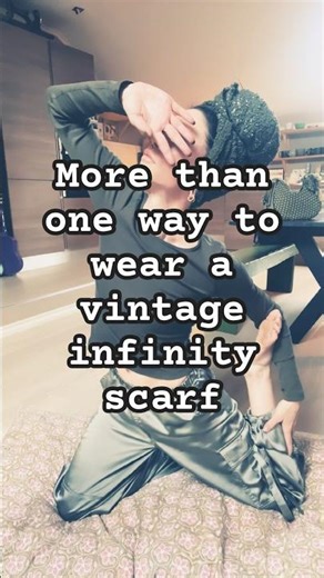Infinity scarf 6 ways