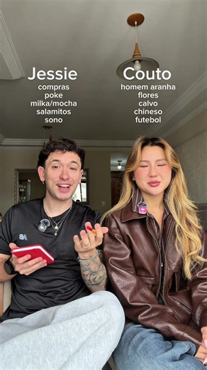 Minha palavra é… — Jessie e Coutinho vídeo engraçado