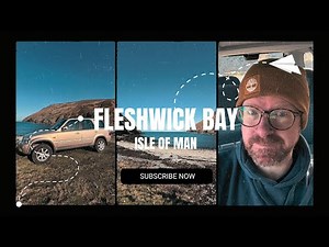 Fleshwick Bay, Isle of Man – Stunning Coastal Scenery & Drone Views | Peaceful Beach Walk