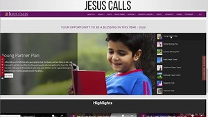 6K views · 704 reactions | www.jesuscalls.org, the official website of Jesus Calls has new features such as blessing message for the day by the Dhinakarans, prayers for various needs by Dr.Paul Dhinakaran, scripture readings on specific topics by Dr.Paul Dhinakaran, Jesus Calls E-magazine and details about how to enrol in the facets of Jesus Calls. | Jesus Calls | Facebook