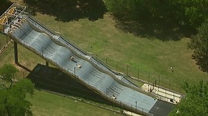 Watch: Wild Video Shows Riders of Detroit's Giant Slide Go Airborne; Officials Say They're Riding it Wrong