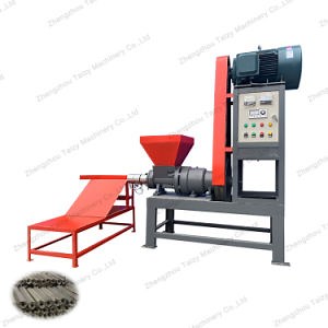 [Hot Item] Wheat Straw Charcoal Briquette Making Machine Sawdust Briquette Screw Extruder