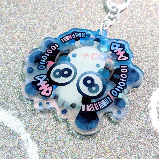 Smollusk Splatoon 3 Side Order Keychain | 2.5inches - Etsy Canada