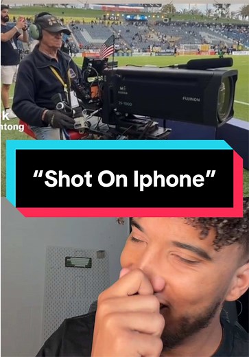 Is this considered “shot on iPhone”?? #carterpcs #tech #iphone #shotoniphone Original Video: @Brian Tong