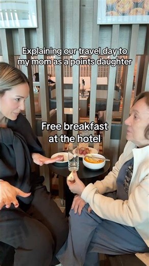 She just asked me what in the world was globalist 🤣 #pointsandmiles
