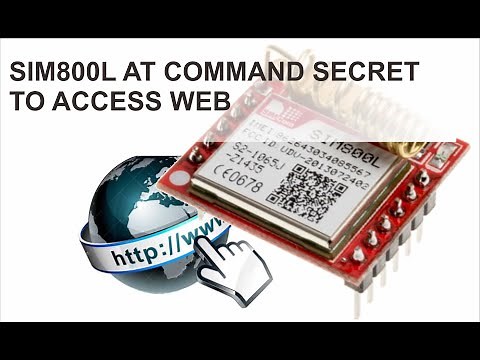 HTTP/GET Request using AT Command - SIM800L Internet Connection Tutorial (Part 1)