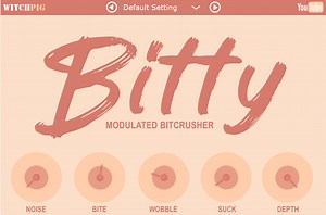 Bitty by Witch Pig - Modulated Bitcrusher Plugin VST3 Audio Unit