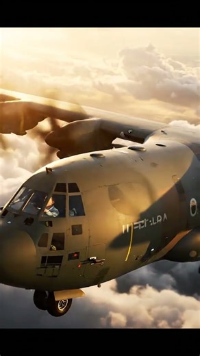 GOLDEN HERO: C-130 Hercules Storm Flight