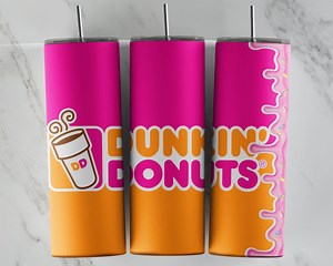 Dunkin Donuts Tumbler Design, 20 Oz Skinny Tumbler Design, Sublimation Image, Tumbler Wrap, Dunkin Donuts Cup, Dunkin Donuts Sublimation - Etsy