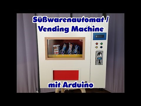 Süßwarenautomat / Vending Machine mit Arduino