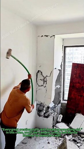Demolishing Walls with a Soft-Handle Hammer