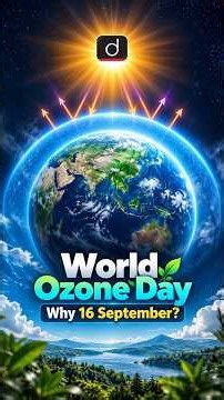 Why Is World Ozone Day Celebrated on 16 September? | Drishti IAS English | #Ozone #Earth #ozoneday