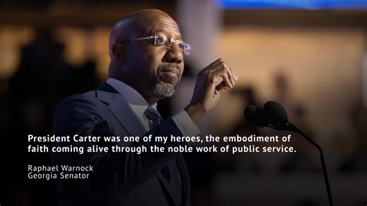 9.9K views · 529 reactions | Sharing just a few excerpts from beautiful tributes to President Carter that came in from politicians on both sides of the aisle. We hope you’ll post your own tribute or favorite memory at jimmycartertribute.org. | The Carter Center | Facebook