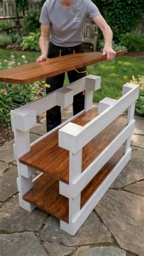 Easy Wooden Pallet Woodworking Project