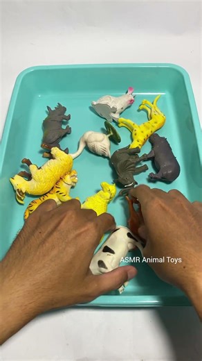 Farm & Wild Animal Toy Collection | So Satisfying #asmr #youtubeshorts