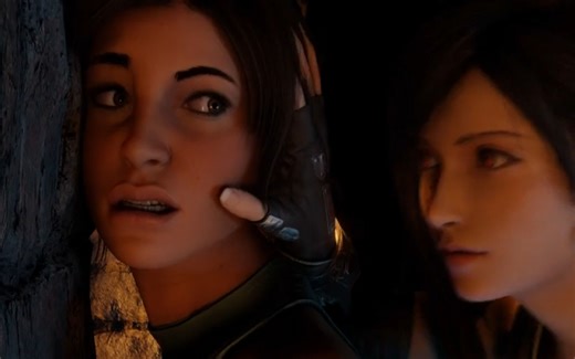 蒂法抓住了劳拉...然后