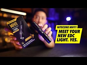 Meet Your New EDC Light. Yes. Nitecore MH11 (1000 lumens) First Look!