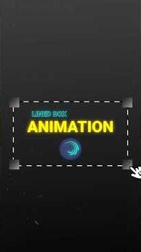 Lined Box Animation ✨ | Smooth Alight Motion Edit 🔥 (Satisfying Visuals)