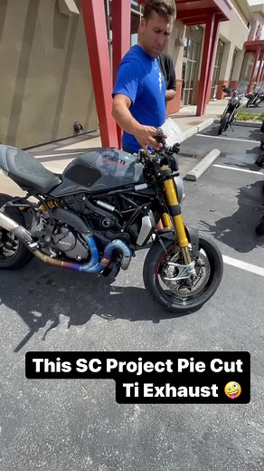 Ducati #monster #monster1200 #monsterplus #ducati #motorcycles #exhaust #scproject