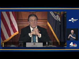 NY Gov. Cuomo Holds News Conference