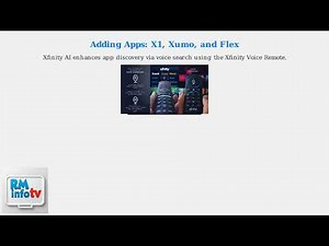 How To Add Apps To Your Xfinity Box (X1/Xumo/Flex) – Download & Sign-In