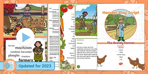 KS1 Harvest Class Assembly Pack