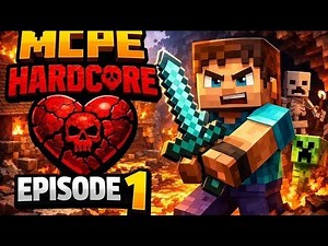 Minecraft Hardcore Day 1😱 Hindi Gameplay | New👌 Hardcore World Survival Begins💯