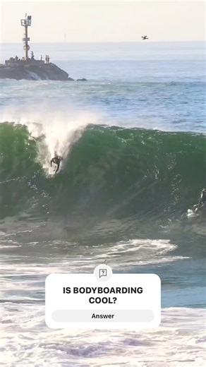 IS BODYBOARDING COOL? 👍👎 #bodyboarding #surfing #shorts #waves #extreme | Brent Weldon