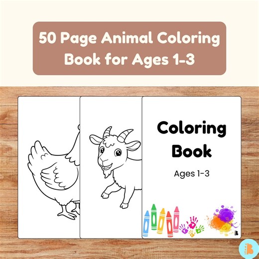 50 Printable Coloring Pages for Kids, Toddlers, Preschoolers| Colouring Page Preschool Kindergarten | Homeschool Printables - Etsy