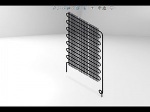 How to Sketch a condenser for Refrigerator in Solidworks - Redesign Engineering