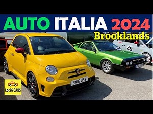Auto Italia Italian Car Day Brooklands May 2024