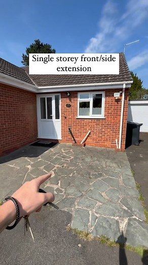 10K views · 950 reactions | Another extension complete  . If you follow us you’ll have seen us build this from start to finish, front and side extension with a garage conversion. Knock through to create a new open plan kitchen diner, boot room and utility ✅ . Another complete extension and another happy customer 欄 . #homeextension #homeimprovement #knockthrough #openplankitchen #kitchenextension #bricklaying #builder #dewalt #dewalttools #d5 | D5 Construction LTD | Facebook