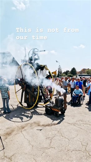 Time Machine at a Classic Car Show?! 🚂🔥