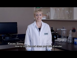 Mini-Extruderの使い方③【使用後のケア】