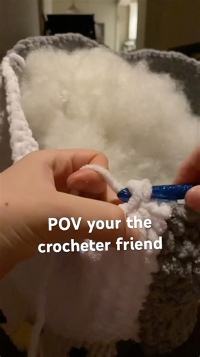 Jkjkjk I love making things for other people😚 #trend #crochet #work #dog #friend #funny #viral #fyp
