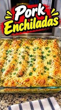 Pork Enchiladas #sororitychef #carnitas #enchiladas