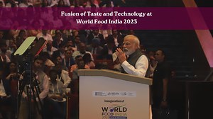 Fusion of Taste and Technology at World Food India paves the way towards a brighter future and a new economy! The Honourable Prime Minister of India, Shri Narendra Modi, visited the exhibition at World Food India 2023 and commended the rare melding of taste and technology evident in the Technology and Start-up Pavilions, and Food Street. This fusion, he said, serves as a powerful driver for a new economy in the country. PMO India G20 India Amrit Mahotsav Ministry of Food Processing Industries, G