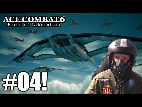 This Is The Largest Manned Plane In The Ace Combat Series- Ace Combat 6 Part 4