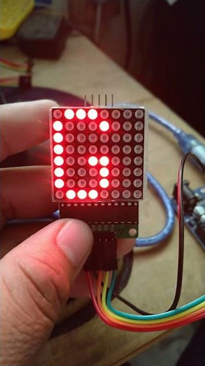 Matriz de LEDS 8*8 con Arduino