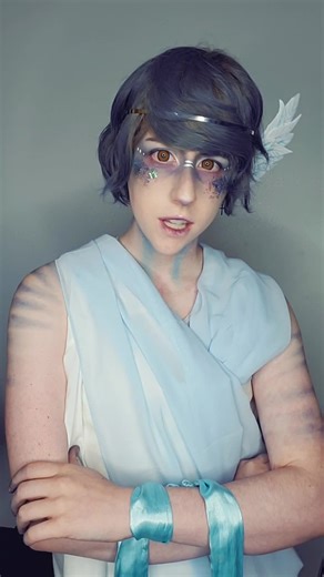 Hilarious Hypnos Cosplay from Greek Mythology
