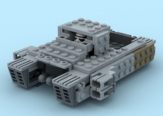 LEGO MOC-227160 Imperial Combat Assault Tank  2X 75412 Alternate Build (Star Wars 2025)