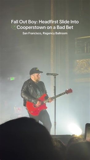 Fall Out Boy's Headfirst Slide Performance in San Francisco