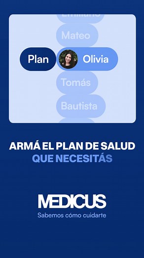 En Medicus tenemos un plan que se adapta a vos. 🤗 Porque contamos con opciones flexibles y personalizables para que puedas armarlo a tu medida. Conocé todas las posibilidades y elegí tu plan de salud. 🙌 #Medicus #PlanDeSalud | Medicus Medicina Prepaga