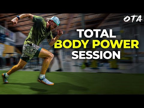 Pro Football Power Training Session