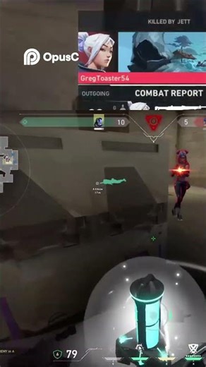 Cypher Ult Wall Bangs! Instant Kill & Round Win in Valorant!