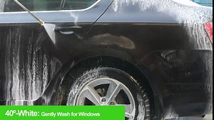 BOSEN Electric Power Washers - 3500 PSI High Pressure Washer 2.6 GPM Powered with 4 Interchangeable Nozzles and Foam Cannon Hose Reel, Car Water for Home/Driveway/Patio Green 202