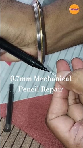 CLUTCH PENCIL REPAIR || 0.7mm Mechanical Pencil || lead stuck hack || PENCIL RE-ASSEMBLE