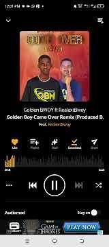 Come Over Remix ft Golding King